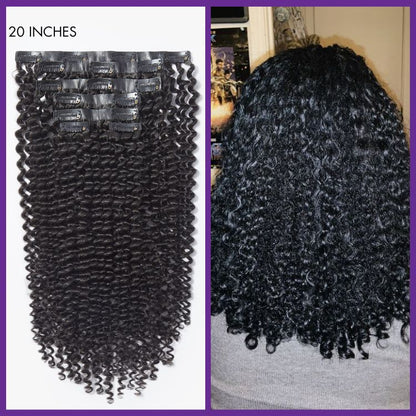 100% Human Hair 135g Seamless Clip-In Hair Extensions | Natural Volume & Length