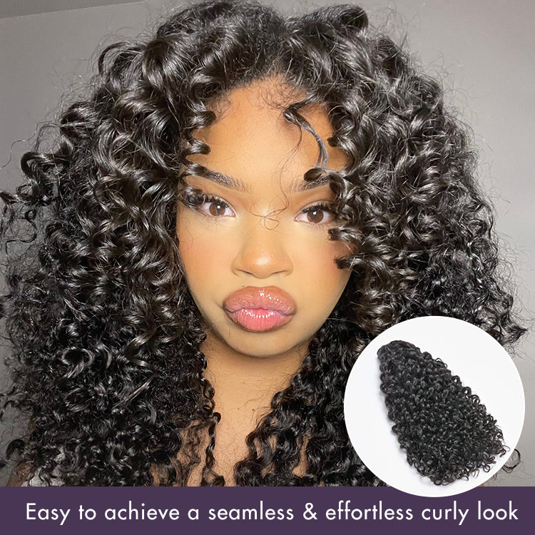 100% Human Hair 135g Seamless Clip-In Hair Extensions | Natural Volume & Length