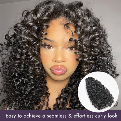 100% Human Hair 135g Seamless Clip-In Hair Extensions | Natural Volume & Length