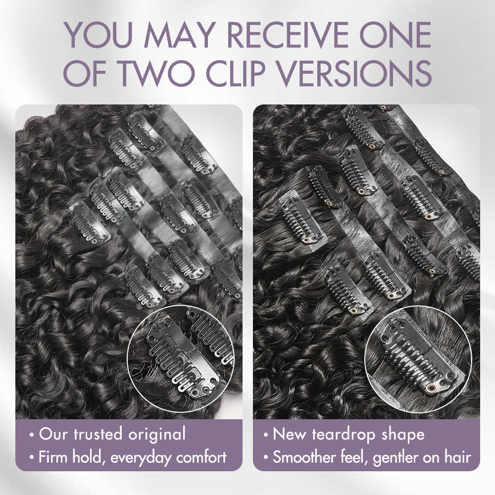 100% Human Hair 135g Seamless Clip-In Hair Extensions | Natural Volume & Length