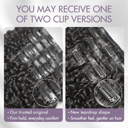 100% Human Hair 135g Seamless Clip-In Hair Extensions | Natural Volume & Length