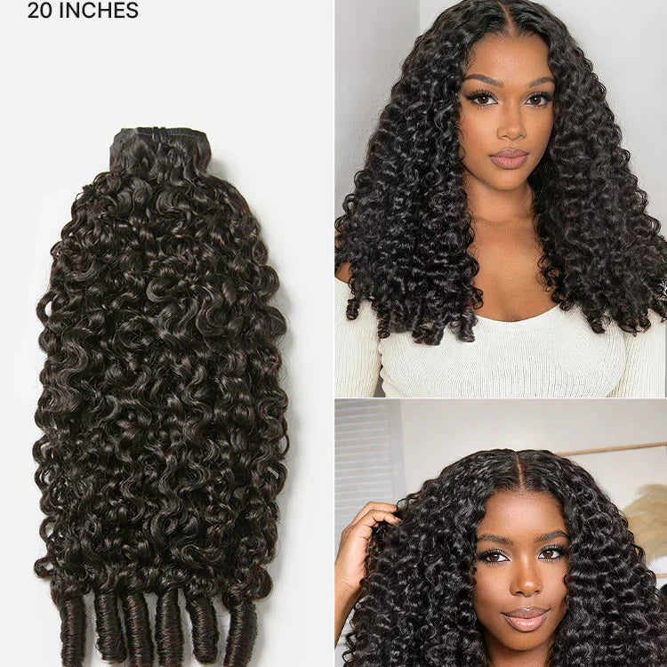 100% Human Hair 135g Seamless Clip-In Hair Extensions | Natural Volume & Length