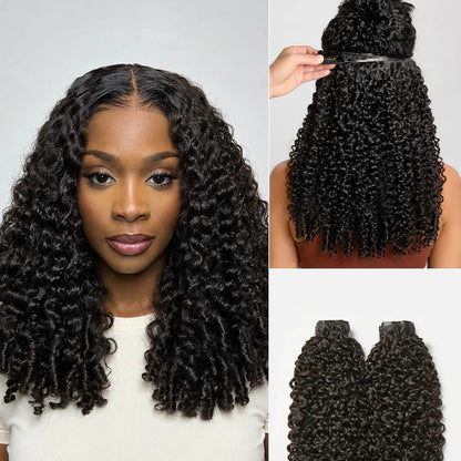 100% Human Hair 135g Seamless Clip-In Hair Extensions | Natural Volume & Length