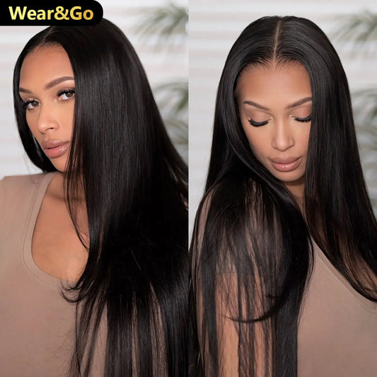 🔥 LAST DAY: 87% OFF — Wear & Go Glueless Wig, 7x5 HD Lace