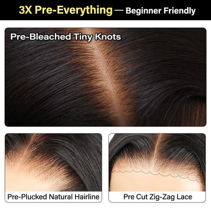 🔥 LAST DAY: 87% OFF — Wear & Go Glueless Wig, 7x5 HD Lace