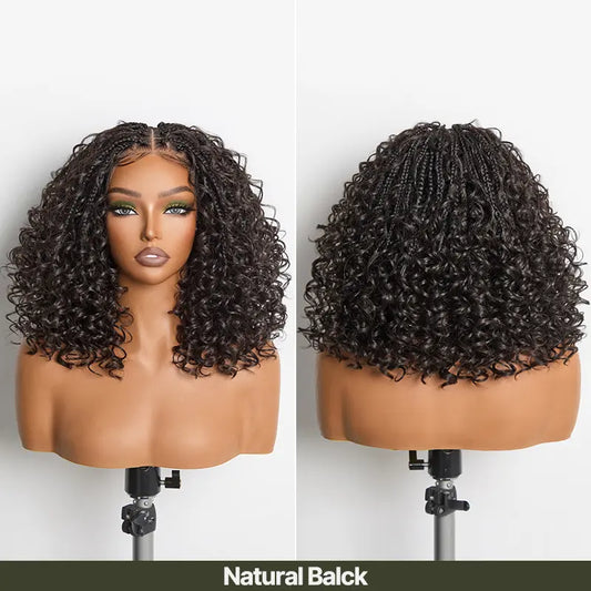 Glueless Boho Braids Wig | 13x6 HD Lace | Wear & Go in 5 Min | No Glue No Salon